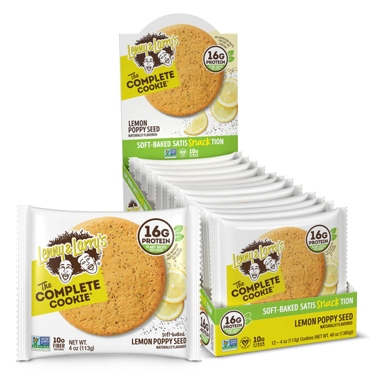 The Complete Cookie - Lemon Poppy Seed - 4oz | 12 pcs image 0