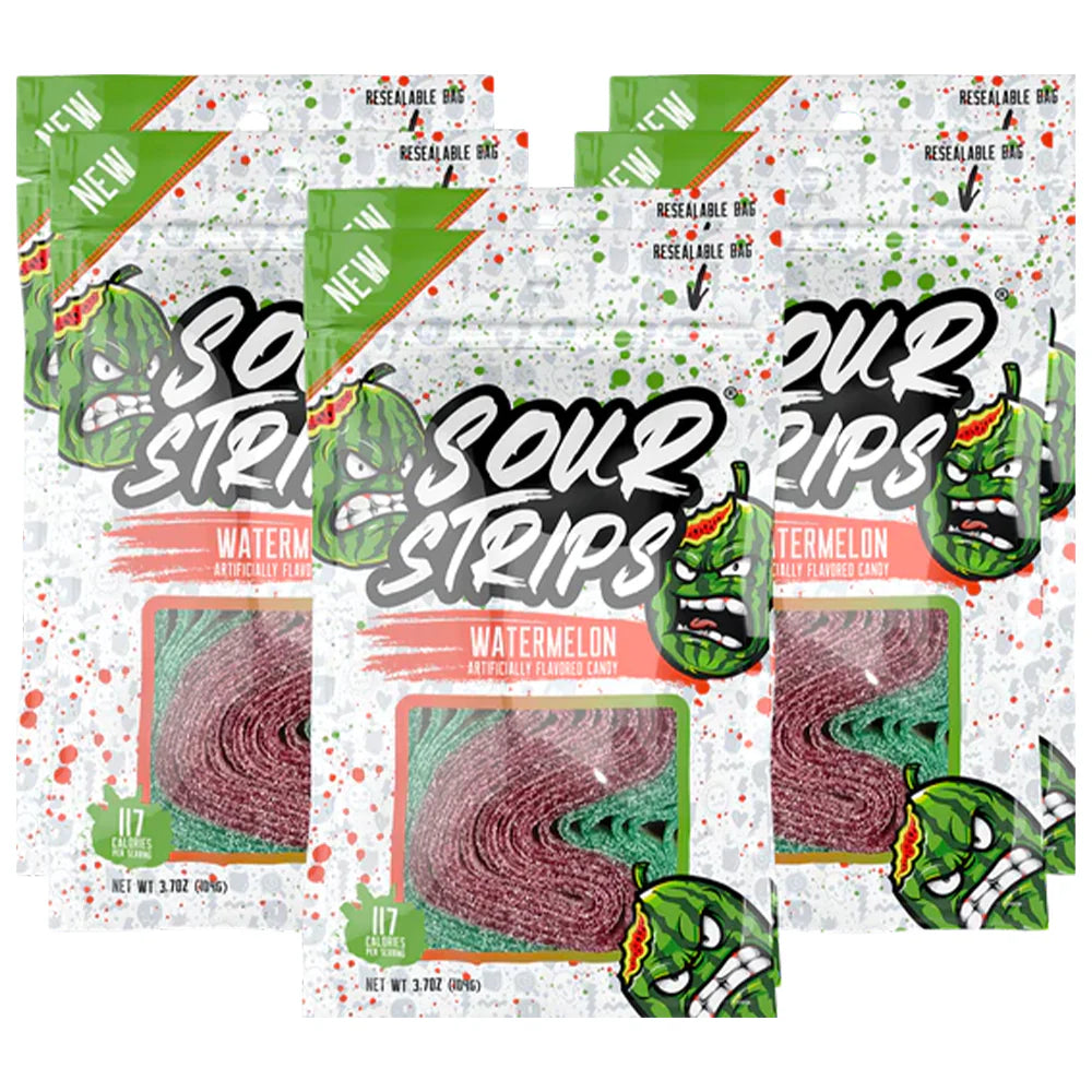 Sour Strips Watermelon 3.7 OZ 1pcs image 0