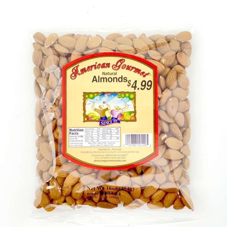 American Gourmet – Natural Almonds | 12 pcs image 0