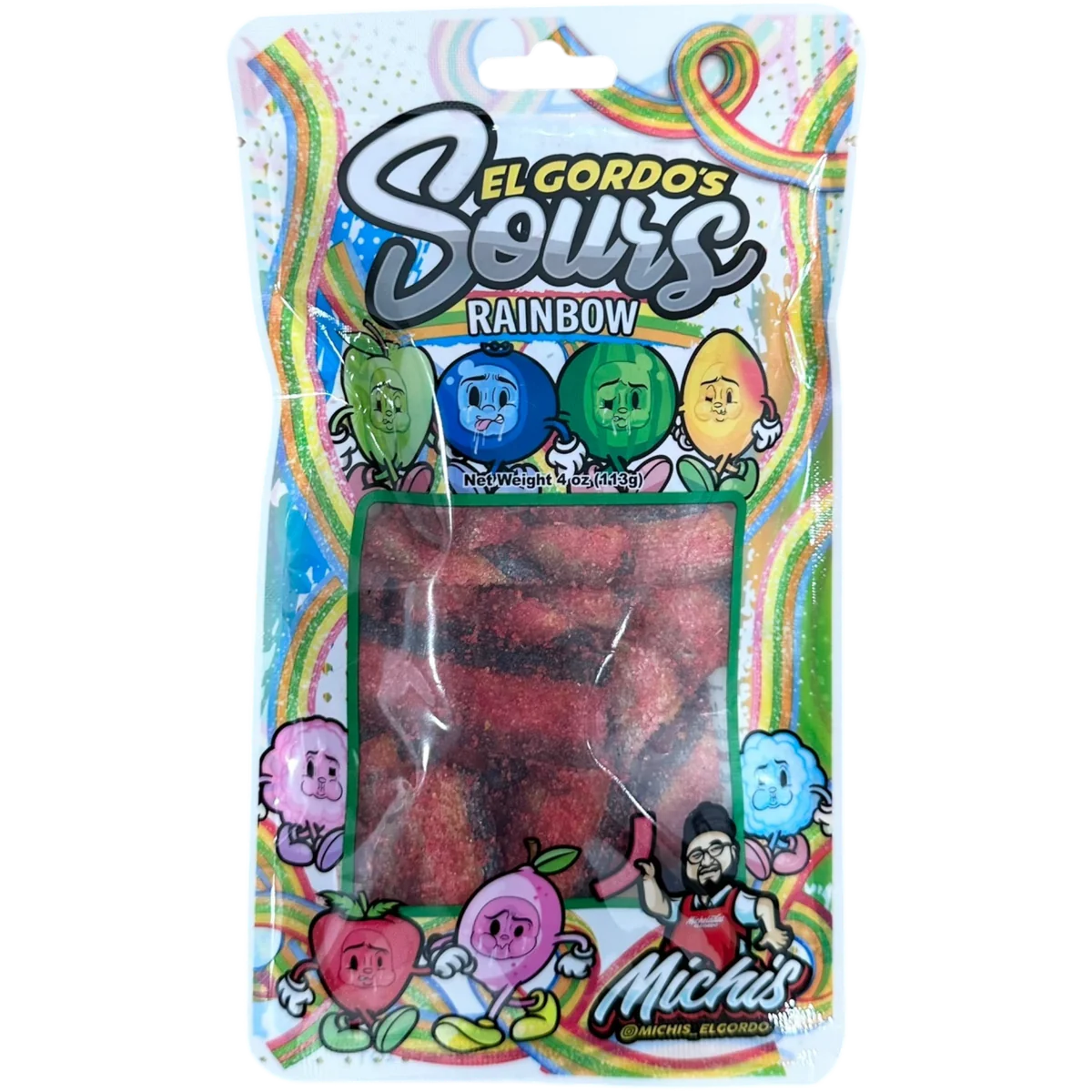 Micheladas El Gordo Sours Rainbow Flavor image 0