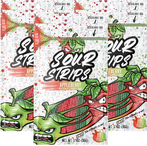 Sour Strips Appleberry 3.7 OZ 1pcs image 0