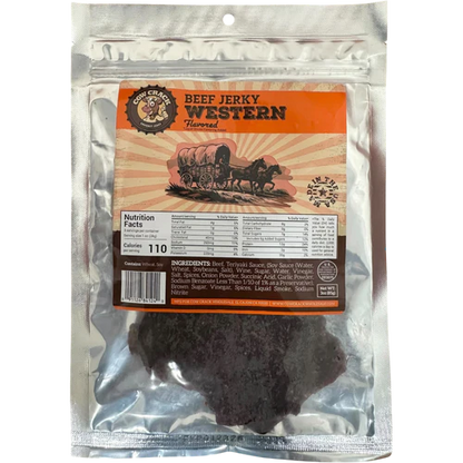 Cow Crack Western Beef Jerky 3 oz 1 bag