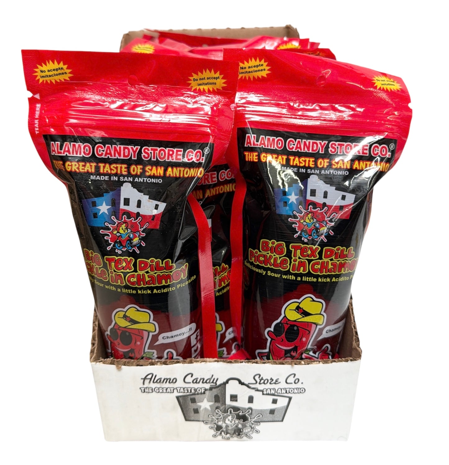 Alamo Big Dill Pickle in Chamoy | 12pcs