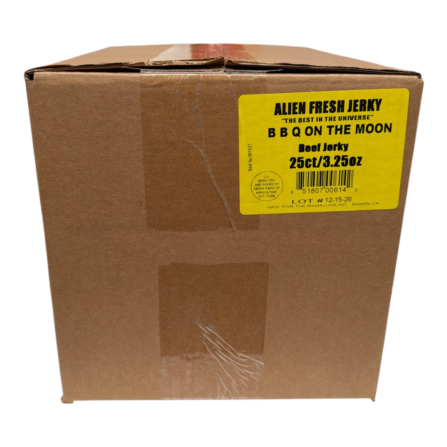 Alien Fresh Jerky BBQ On The Moon 3.25 OZ | 1pcs
