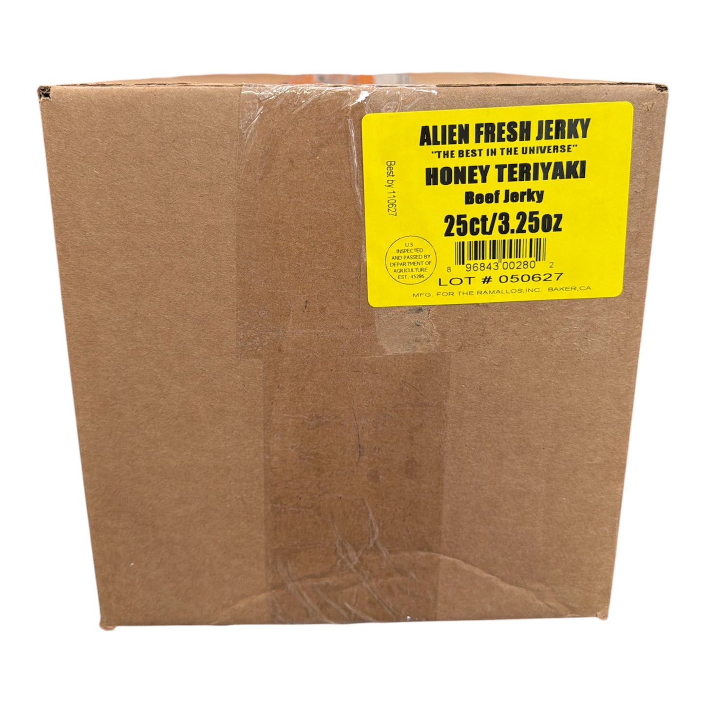 Alien Fresh Jerky Honey Teriyaki 3.25 OZ | 1pcs