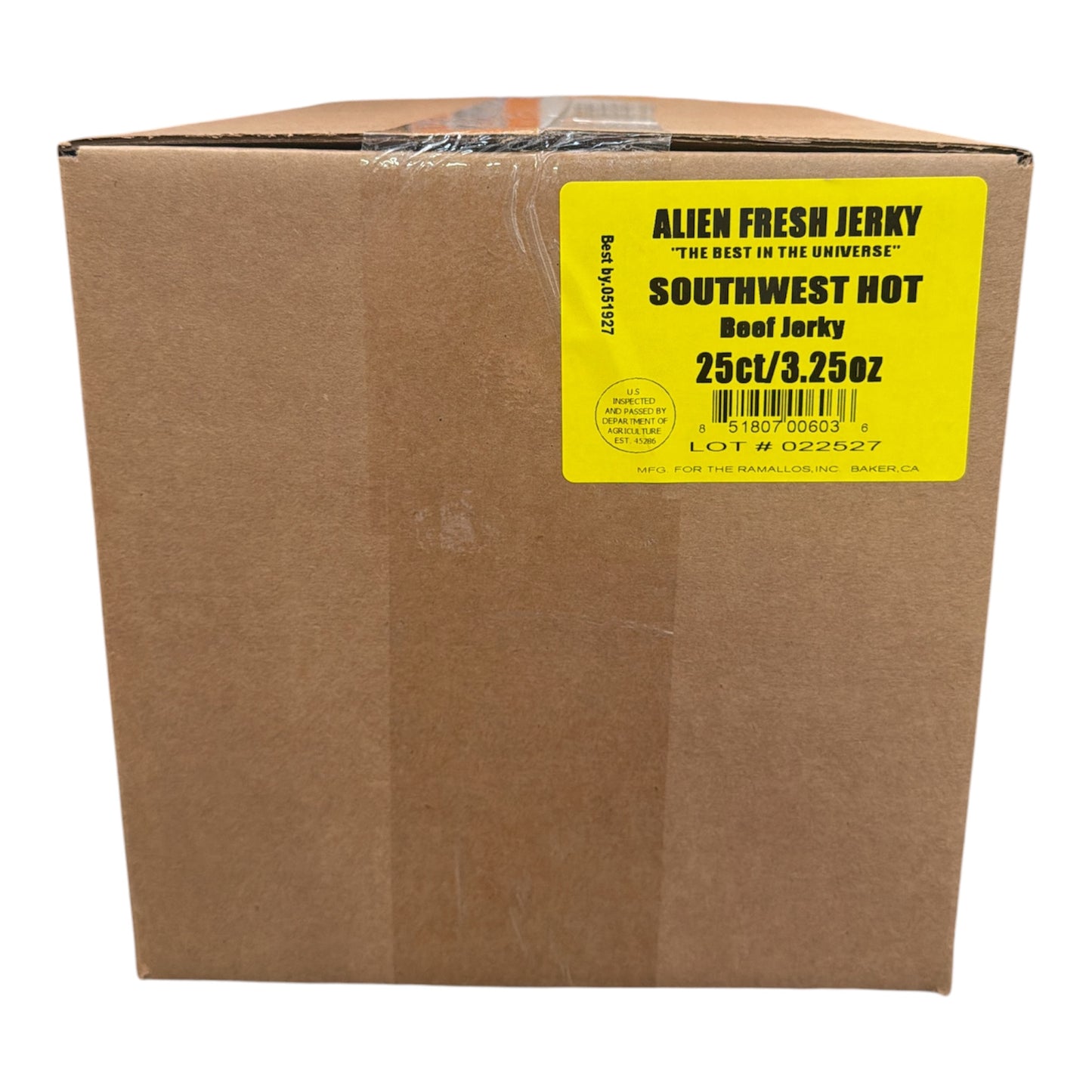 Alien Fresh Jerky Southwest Hot 3.25 OZ | 1pcs