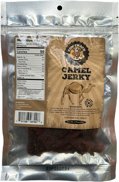 Cow Crack Camel Jerky 2.75 Oz 1 bag