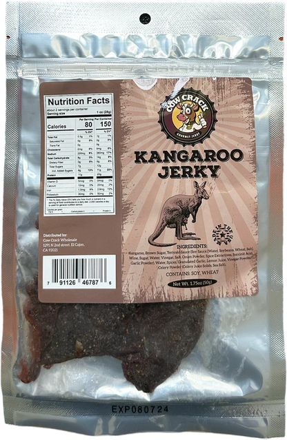 Cow Crack Kangaroo Jerky 1.75 Oz 1 bag